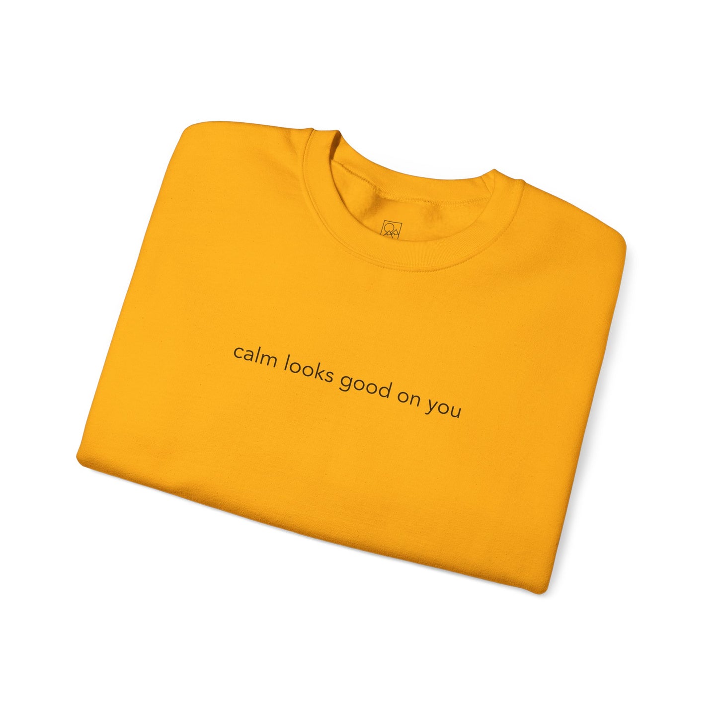 Calm Looks Good on You – Unisex Fleece Sweatshirt