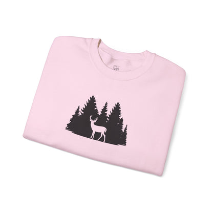 Deer in Pines Sweatshirt