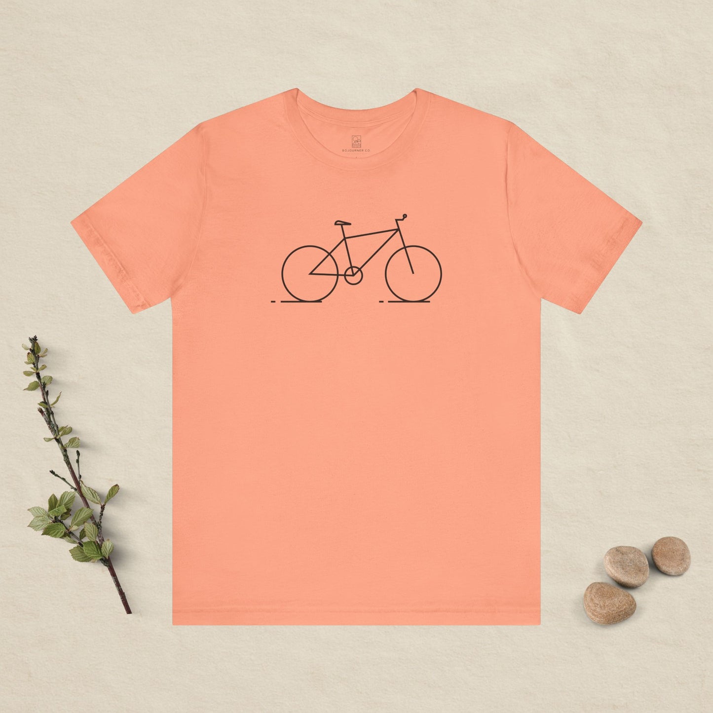 The Bike Tee – Minimalist Line Art Bicycle