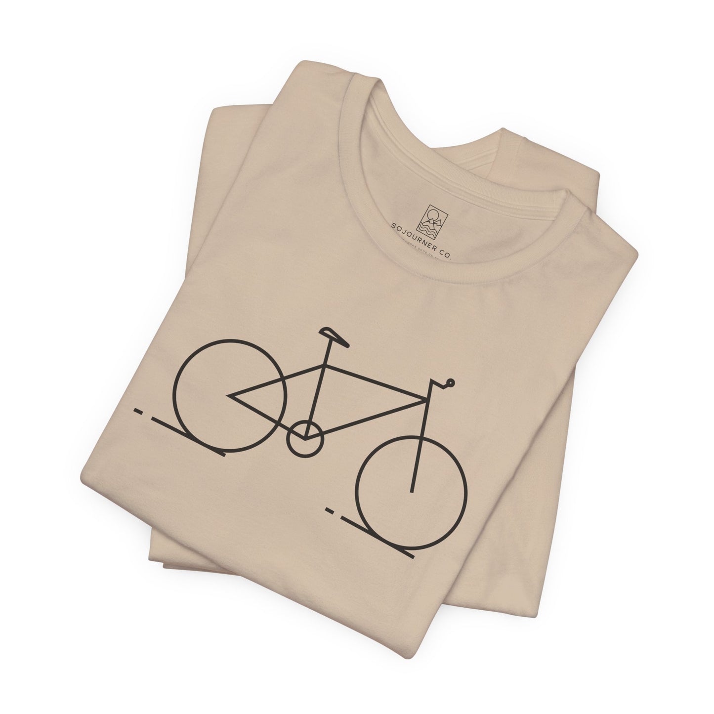 The Bike Tee – Minimalist Line Art Bicycle