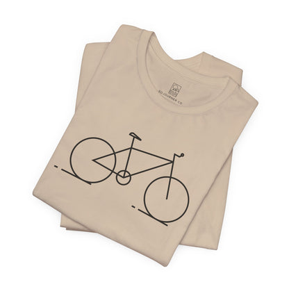 The Bike Tee – Minimalist Line Art Bicycle