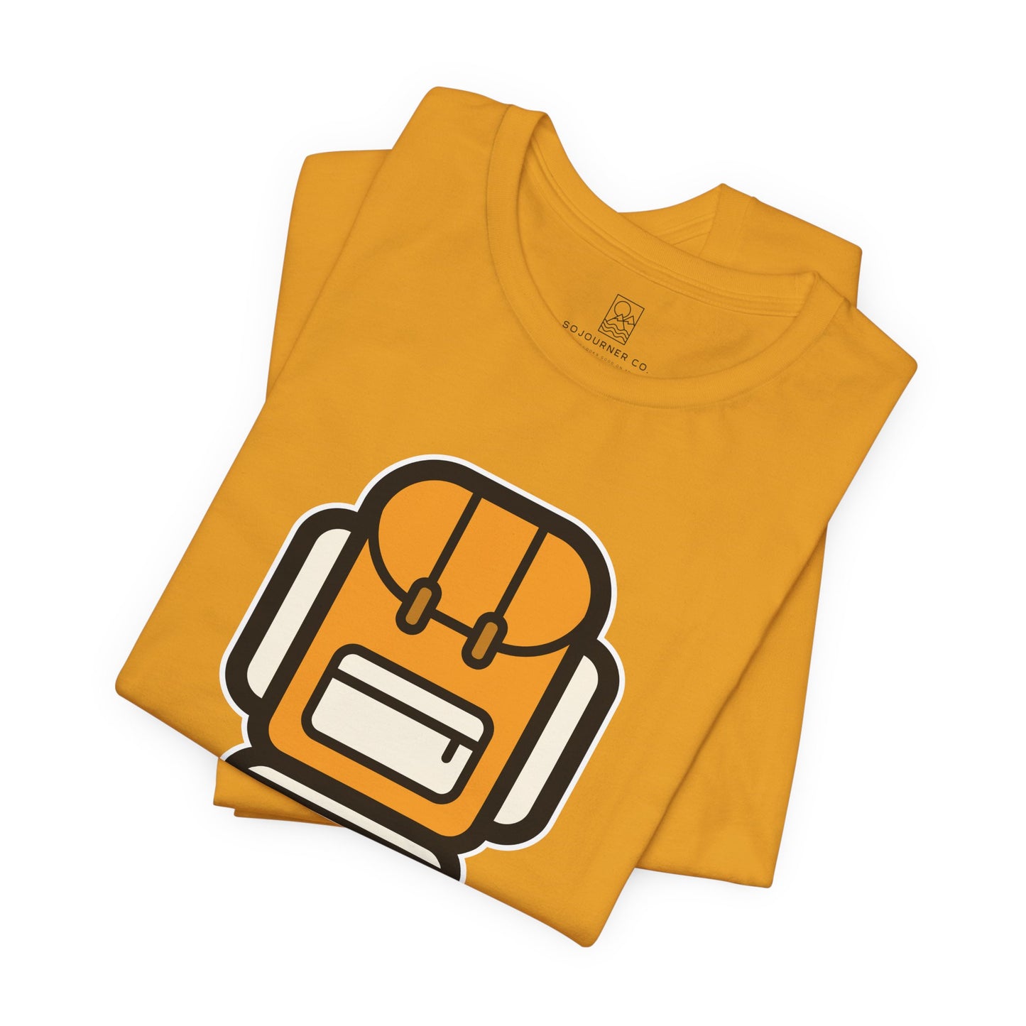 Take Less, Feel More – Backpack Adventure Tee