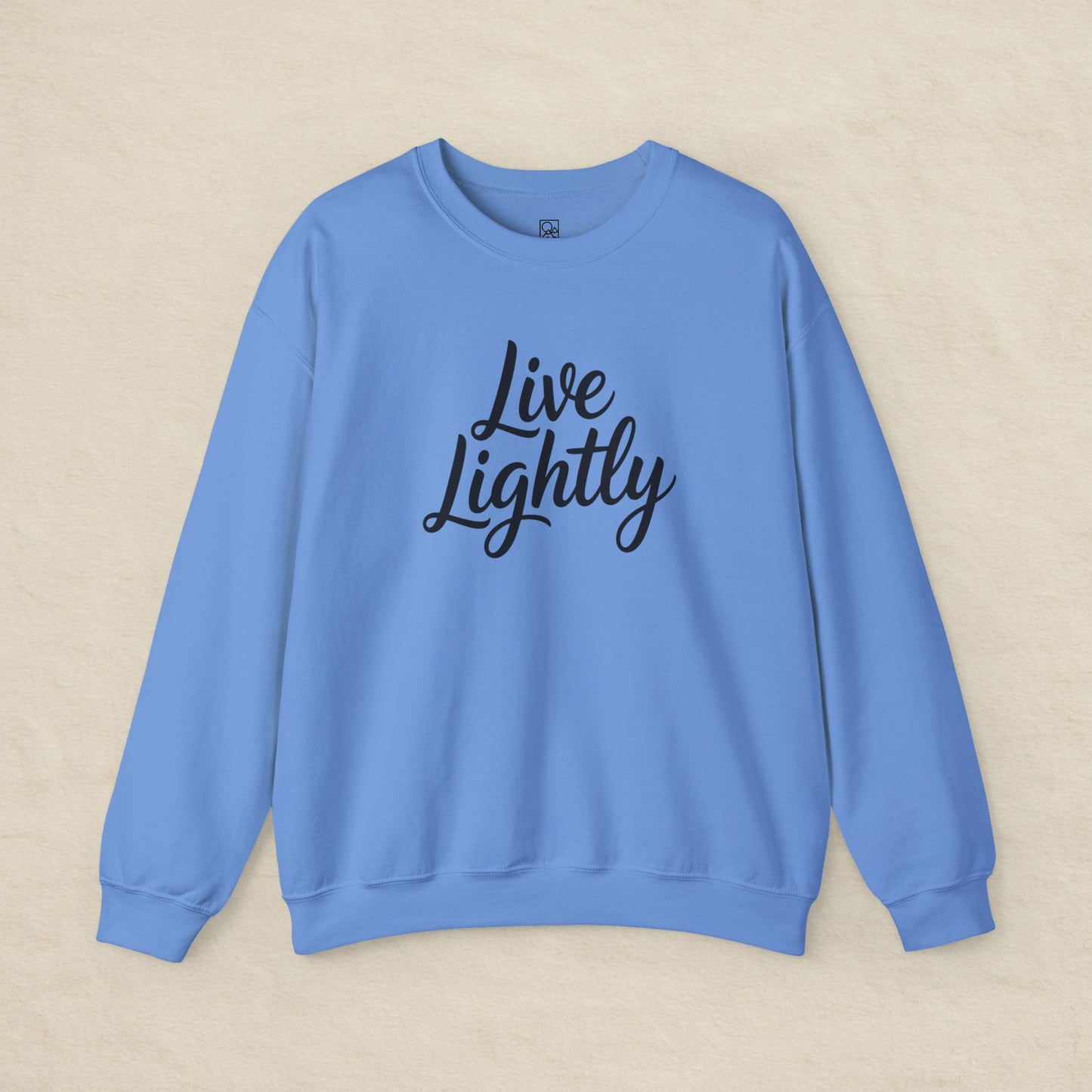 Live Lightly – Minimalist Comfort Sweatshirt