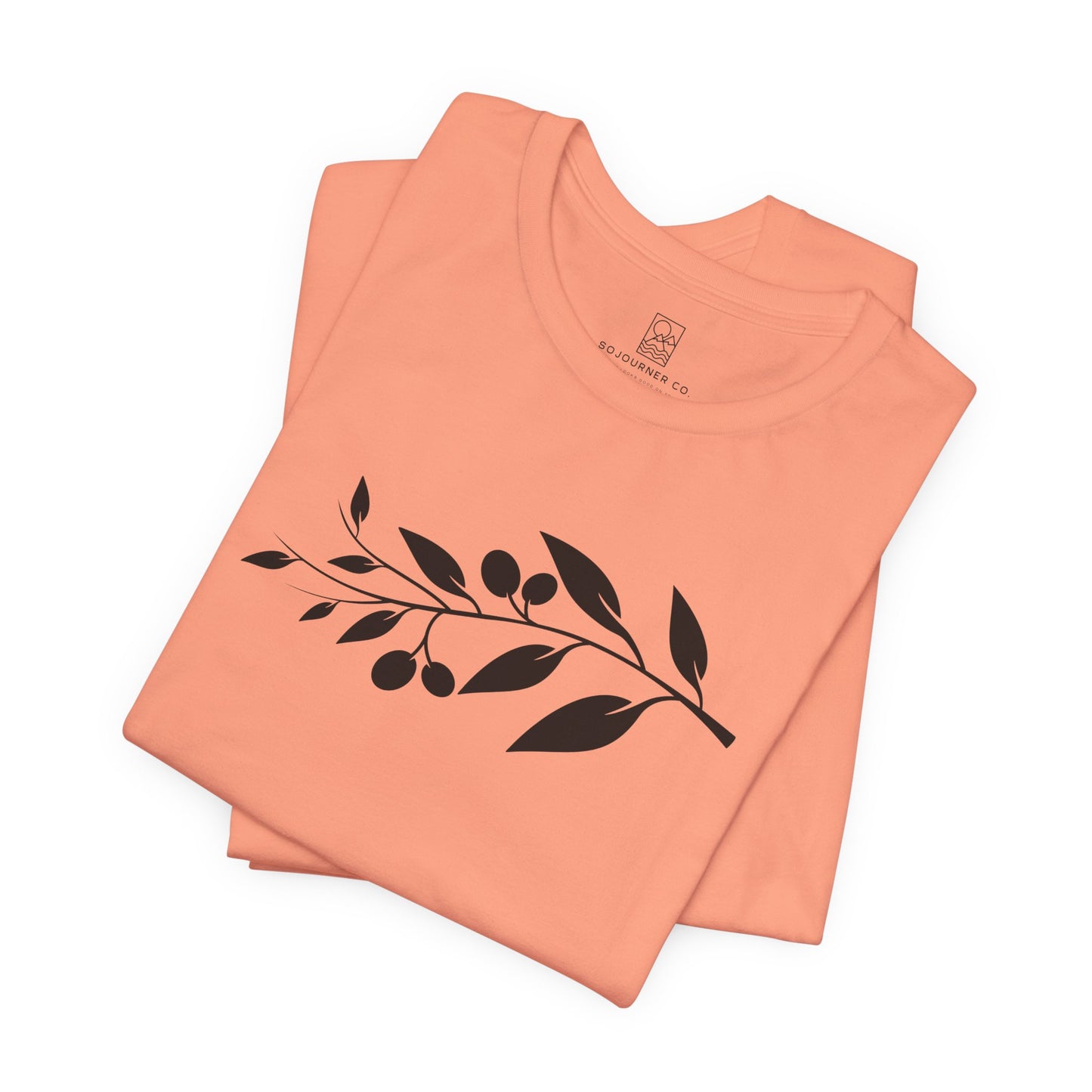 Olive Branch Minimalist Tee