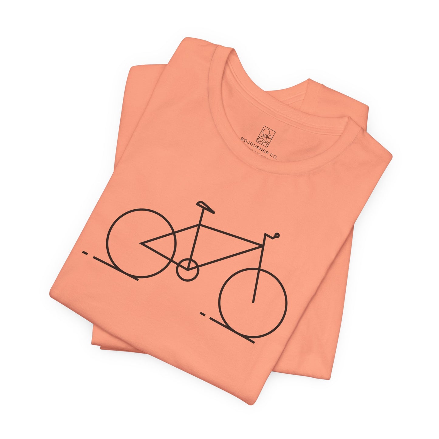 The Bike Tee – Minimalist Line Art Bicycle