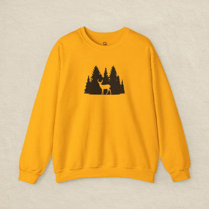 Deer in Pines Sweatshirt