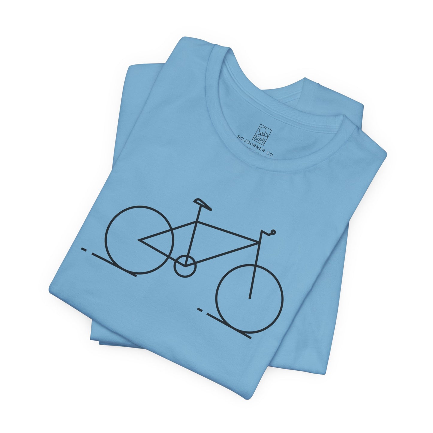 The Bike Tee – Minimalist Line Art Bicycle