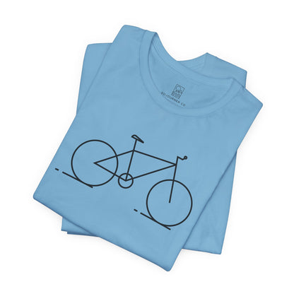 The Bike Tee – Minimalist Line Art Bicycle