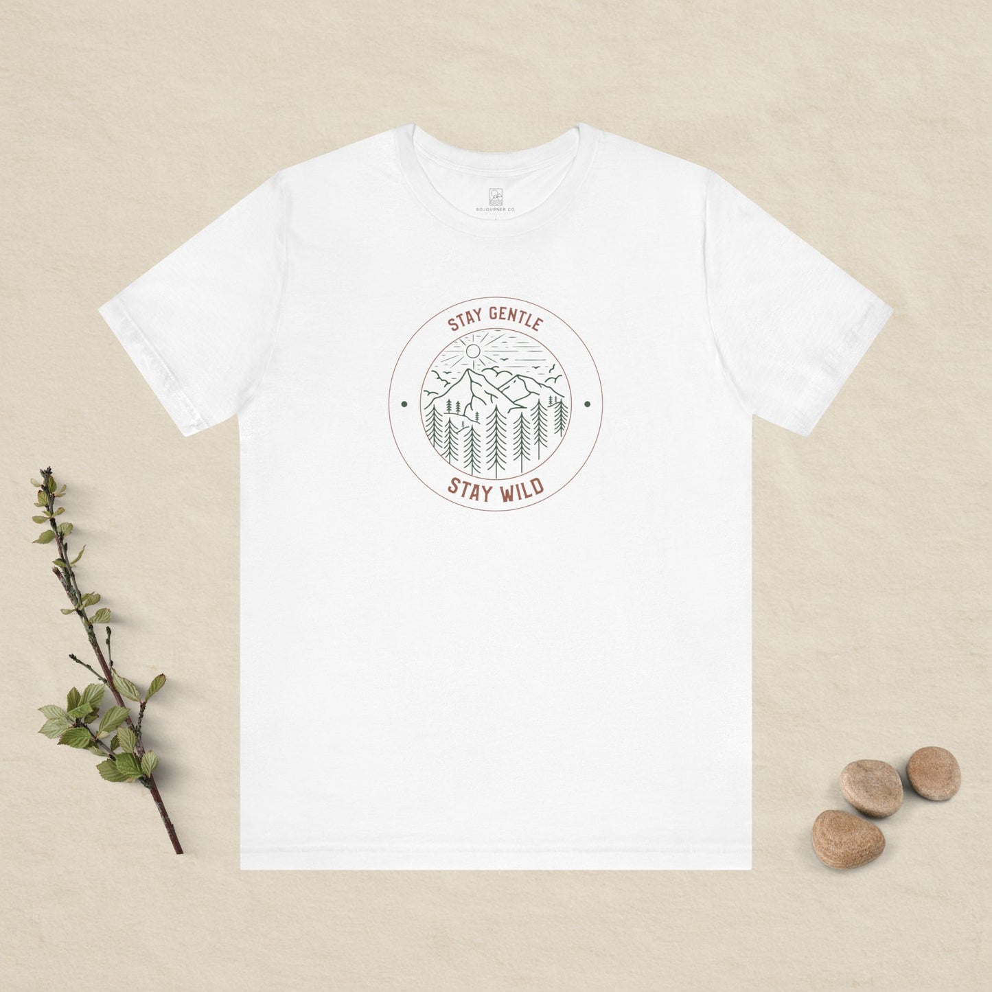 Stay Gentle, Stay Wild – Nature Circle Tee