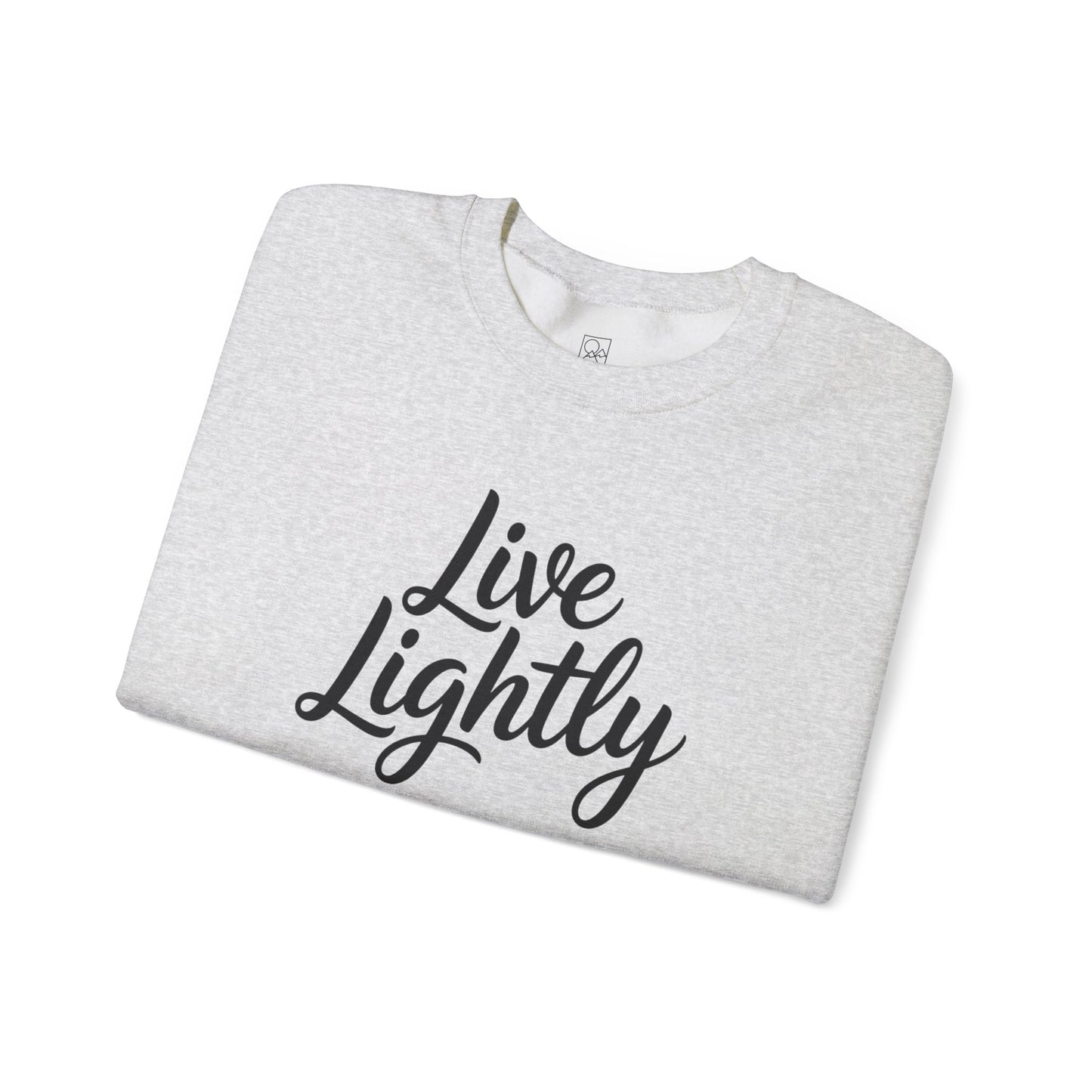Live Lightly – Minimalist Comfort Sweatshirt