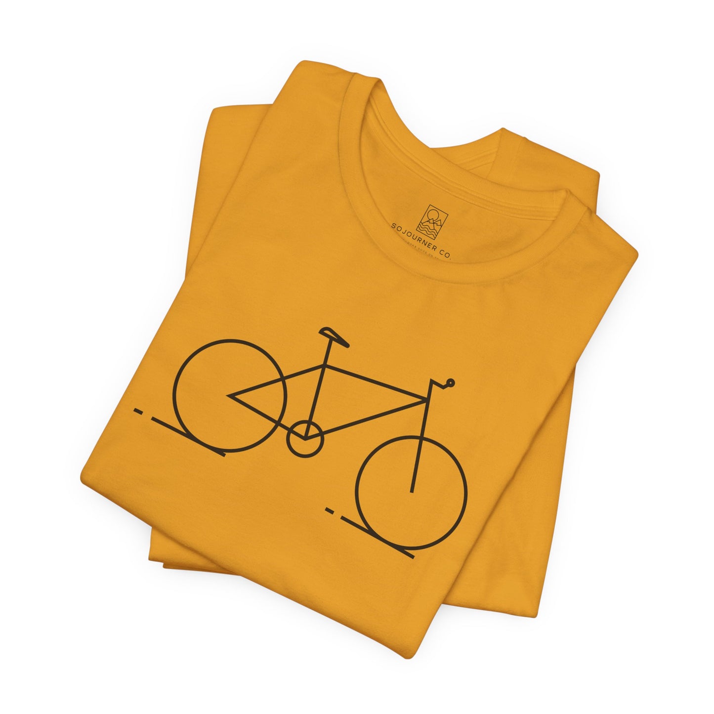 The Bike Tee – Minimalist Line Art Bicycle