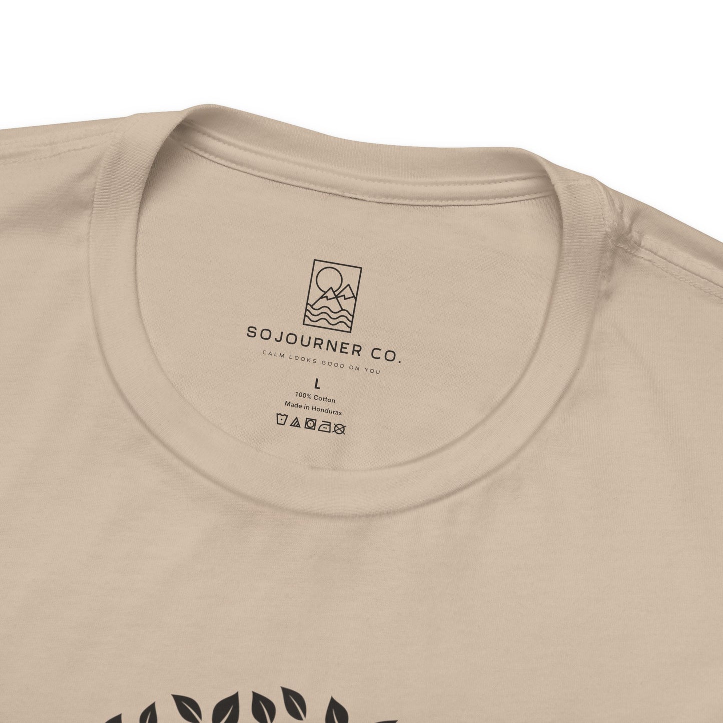 Tree of Calm Tee – Minimalist Nature Design