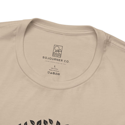 Tree of Calm Tee – Minimalist Nature Design