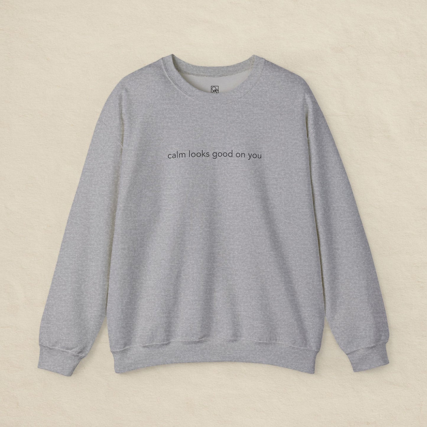 Calm Looks Good on You – Unisex Fleece Sweatshirt