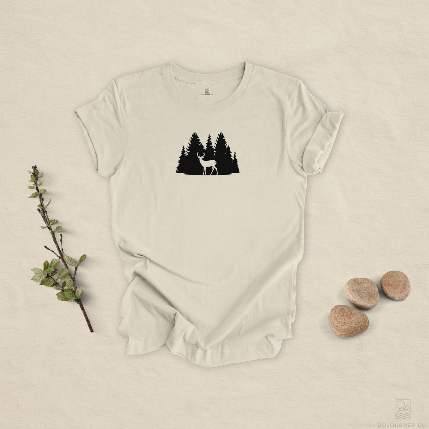 Deer in the Pines T-Shirt