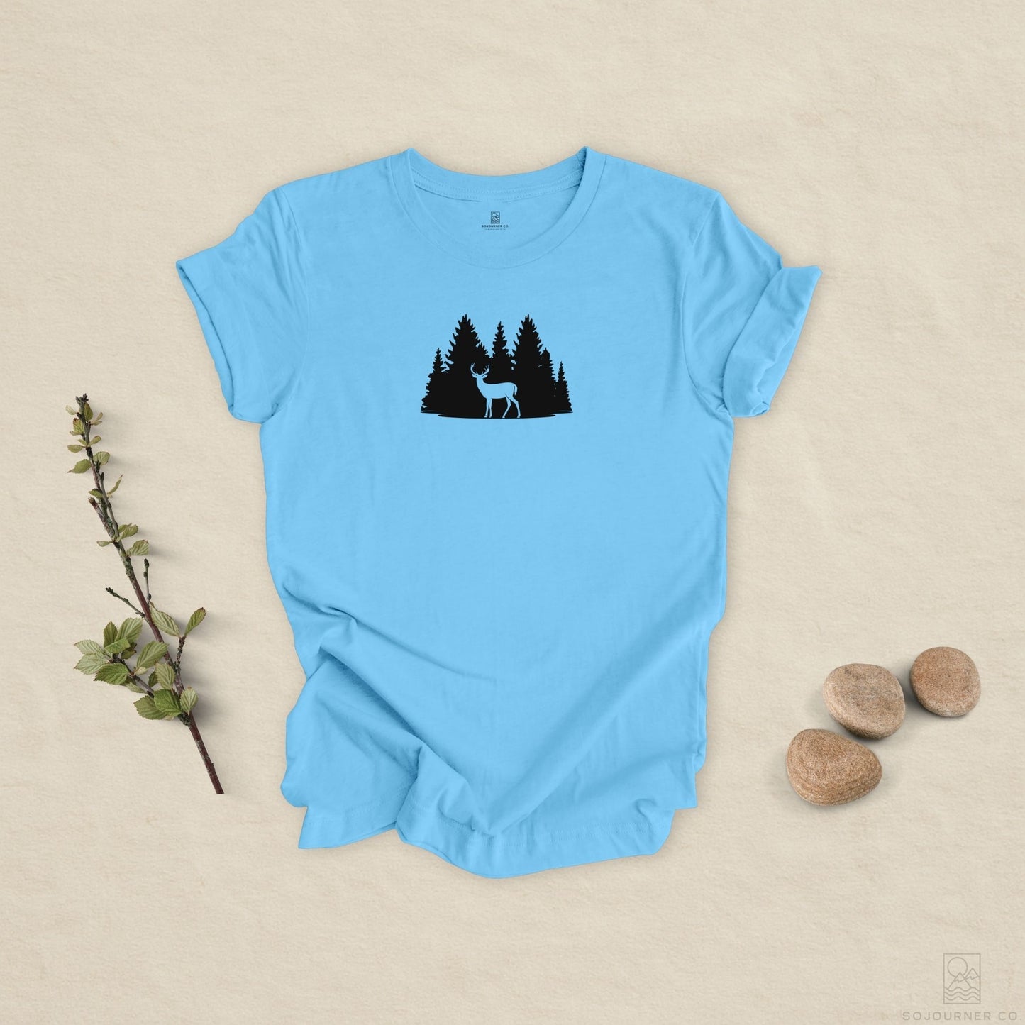 Deer in the Pines T-Shirt