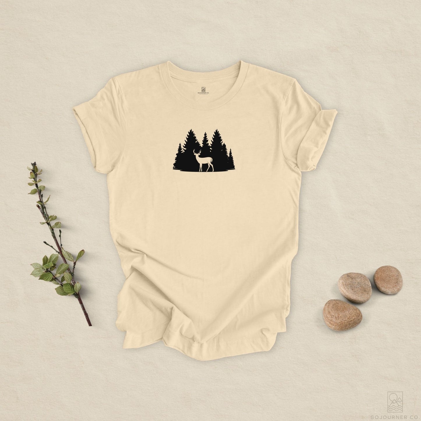 Deer in the Pines T-Shirt