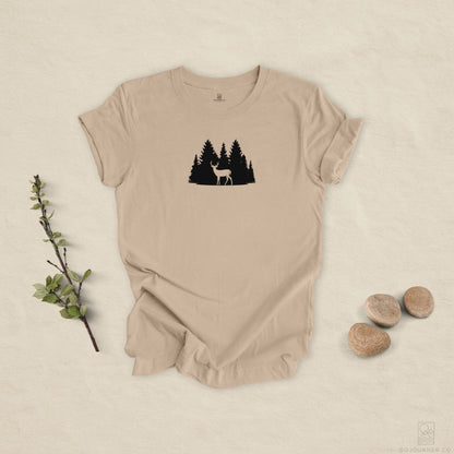 Deer in the Pines T-Shirt