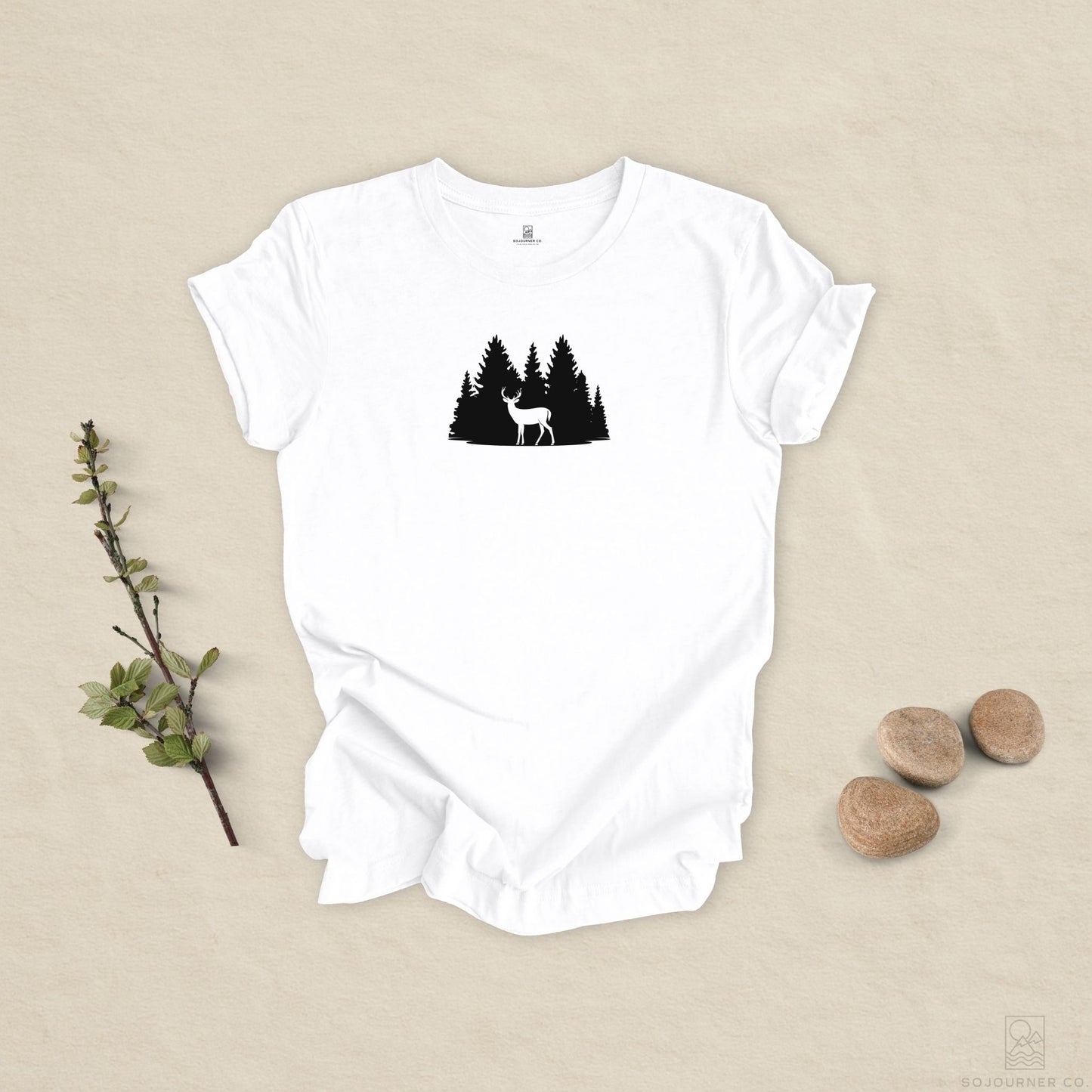 Deer in the Pines T-Shirt