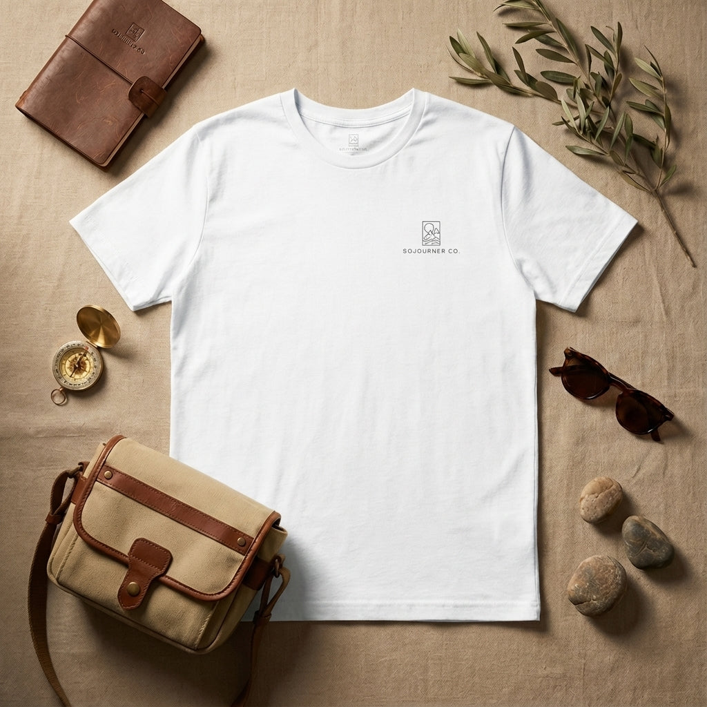 Sojourner Co. Logo Tee – Pocket Design